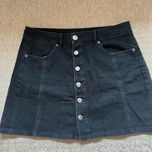 American eagle jean skirt